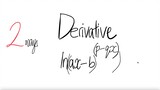2 ways: derivative ln(ax-b)^(p-qx)