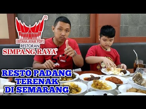 Simpang raya. rendang nya muantabb banget.. Kuliner Semarang #299
