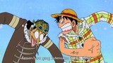 Usopp sampe digetok,gara gara bilang monster ke chopper!