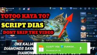 DAIS SCRIPT (TOTOO NGA BA ANG MGA DIAS TUTORIAL) | MOBILE LEGEND BANG BANG