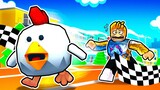 I Ran 8,635,321 Miles And Became The Fastest Chicken in Roblox Animal Race Simulator