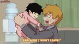 Baby Mob doesn't let Reigen go (Baby Mob AU) [Mob Psycho 100 Comic]