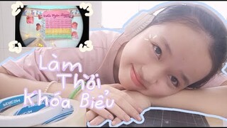 Làm Thời Khóa Biểu cùng DIỄM NGÂN nha :]]