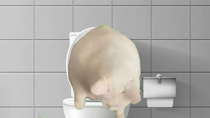 【Cat meme】I heard my boss talking about cooperation while having diarrhea