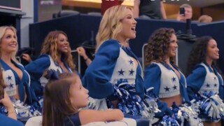 The Dallas Cowboys cheerleaders are so full of life...real American sweethearts.