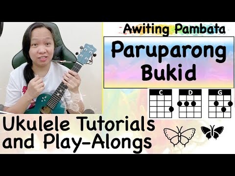ParuParong Bukid| Awiting Pambata | Traditional Filipino Song | Ukulele Tutorial PlayAlong