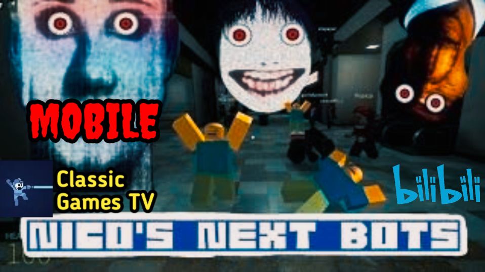 NICO'S NEXTBOTS😱😱😱ROBLOX GAMEPLAY ( NO ESCAPE ) - BiliBili