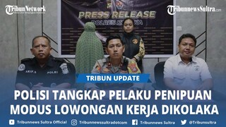 Polisi Tangkap Pelaku Penipuan Modus Lowongan Kerja di Kolaka, Kini Dilimpahkan ke Kejaksaan Negeri