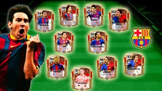 I Built Best Ever Barcelona Squad Ft Messi, Neymar, Suarez!! FC Mobile 24