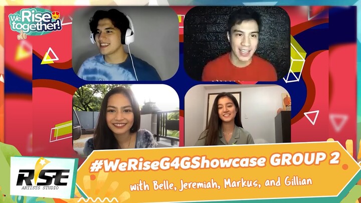 Group 2 | Belle Mariano, Jeremiah Lisbo, Markus Paterson, Gillian Vicencio | We Rise Together G4G