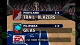 NBA Live 99 (USA) - PS1 (Portland vs Pilipinas, Season-1) ePSXe