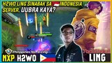 H2wo Ling Sinabak sa Indonesia Server, Uubra kaya? | 🇵🇭Philippines No. 9 Ling