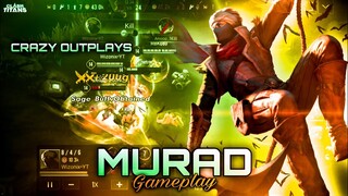 Murad Gameplay With Voice-over Guide | Crazy Outplays | Clash of Titans | COT | MOBA | India