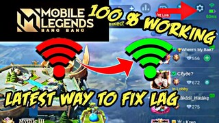 Latest way to fix Lag in Mobile Legends || How to Fix lag in Mobile Legends Bang Bang