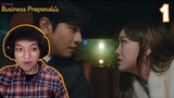 My First Romance K-Drama - Business Proposal Episode 1 Reaction