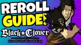 BLACK CLOVER MOBILE REROLL GUIDE!!! [Rise Of The Wizard King KR]