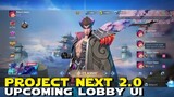 PROJECT NEXT 2.0 UPCOMING NEW LOBBY UI DESIGNS | MOBILE LEGENDS NEW UPDATE!