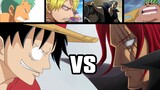 Matchup Between Straw Hat Pirates vs Red Hair Pirates in the future