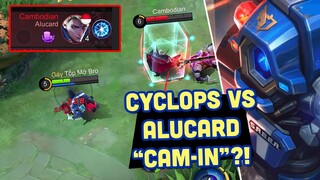 MLBB | CYCLOPS BỘC PHÁ ĐỐI ĐẦU VỚI ALUCARD &quot;CAM-IN&quot; - CON LAI HAI DÒNG MÁU CỰC BÁ? | Tốp Mỡ Gaming