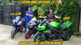 GYZENN PENGEN UPGRADE MOGE😱KIRA KIRA BAGUSAN R6 ATAU Zx6R ?