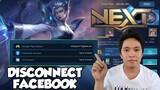 HOW TO DISCONNECT FACEBOOK IN MOBILE LEGENDS NEXT PROJECT PATCH 2020 TUTORIAL