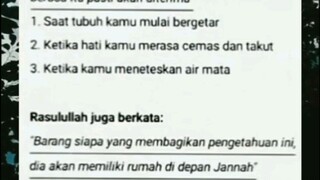 berdoalah ketika keadaan seperti ditulisan ini