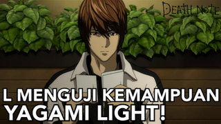 ⭕️ L Menguji Kemampuan Yagami Light ⭕️ - Death Note