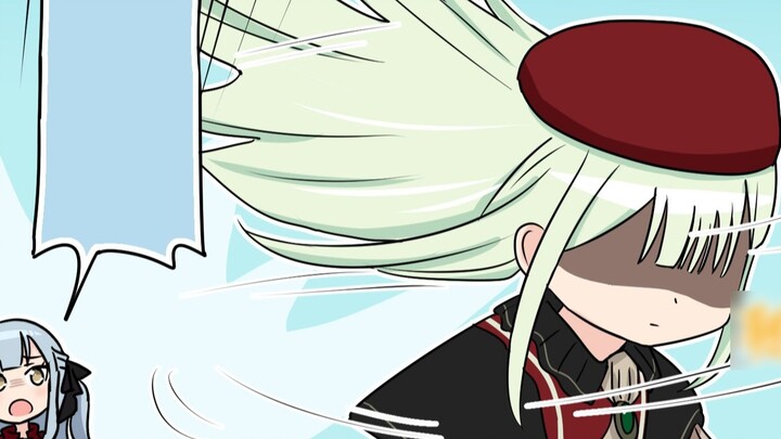 Mutsuko Mi who keeps spinning in circles