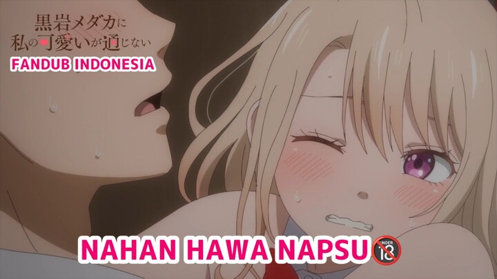 [FANDUB INDONESIA] Brutal Nahan Hawa Napsu 🔞 - Kuroiwa Medaka ni Watashi no Kawaii ga Tsuujinai