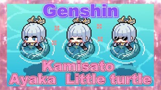 Kamisato Ayaka Little turtle