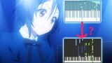Bagaimana Miyu memainkan piano