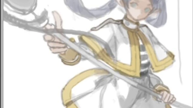 [Painting process][Flillian] Come in and eat (?) Woohoo! Coarse rice is also rice! Eat! It's delicio