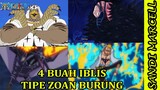 4 Buah Iblis Tipe Zoan Burung | 2020