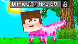 Minecraft Tapi Aku adalah Manusia Setengah AXOLOTL ‼️