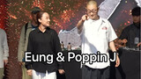 Eung dan Poppin J bekerja sama untuk berpartisipasi dalam Popping 2on2, ini adalah audisi, bukan per