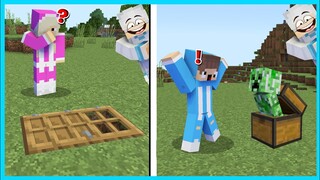 MIPAN & ZUZUZU DI PRANK AKUDAV SAMPE BINGUNG PAKE ALAT RAHASIA DIMINECRAFT! KASIHAN BANGET