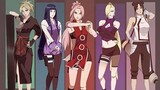 [AMV] The battle scenes of female ninjas in NARUTO