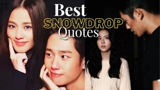 Sad and Romantic Quotes from Snowdrop