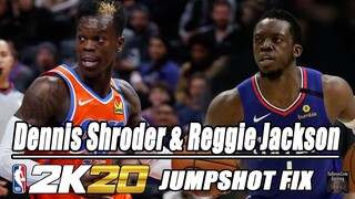 Reggie Jackson & Dennis Shroder Jumpshot Fix NBA2K20