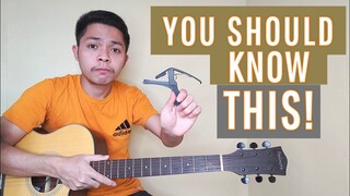 Paano ginagamit ang Capo sa Gitara | Beginner's Guitar Lesson