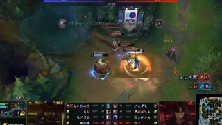 Highlights GEN vs T1 - Ván 2 _ Tuần 7 Ngày 2 _ LCK Mùa Xuân 2022