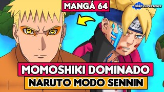 BORUTO USA O NOVO KARMA VS CODE! NARUTO MODO SENNIN | BORUTO MANGÁ 64 SPOILERS