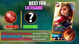 101 % DAMAGE BENEDETTA: EMBLEM & BUILD | BEST BENEDETTA GAMEPLAY 2022 | MLBB