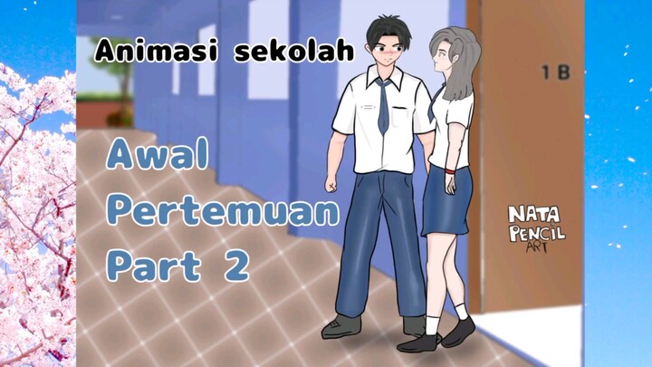 Awal pertemuan - Animasi sekolah