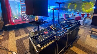 Lights and Sounds setup sa Bayfront Hotel by SDSS pinoy vlog