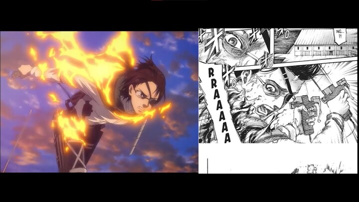 Hange's Death (Anime vs Manga Comparison) | Attack on Titan Final Season P3