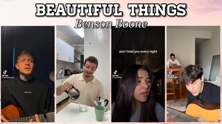 Beautiful Things - Benson Boone | Tiktok Amazing Singers Compilation (Cover)