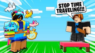 THIS TIME TRAVEL STRAT IS ABSOLUTELY BROKEN! Roblox Bedwars