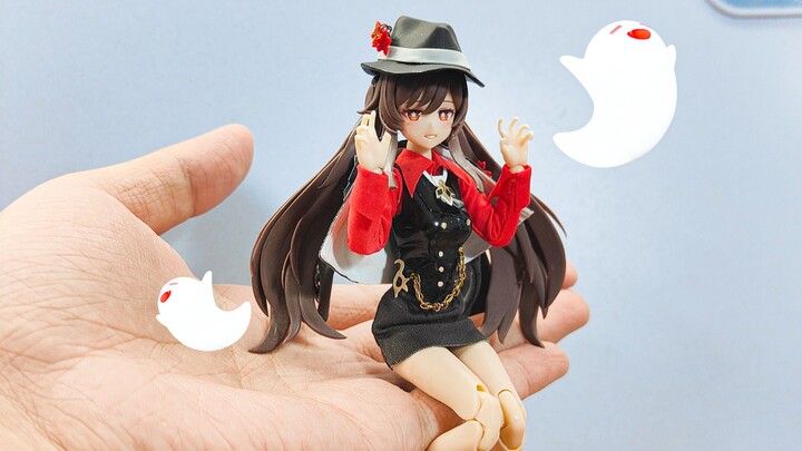Hutao’s limited cloth figure is here! Genshin Impact collaboration [stop-motion animation]