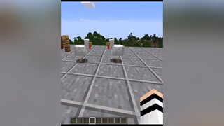 Ơ, sao 2 con đó nhìn tui dữ vậy mọi người 😳 (Youtube : VinhMC) minecraft vinhmc chicken minecraftpe
